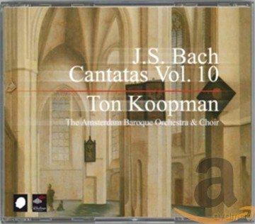 Caroline Stam & Michael Chance & Paul Agnew & Klaus Mertens & Amsterdam Baroque Orchestra & Ton Koopman: Johann Sebastian Bach: Complete Bach Cantatas Vol. 10 [3CD]