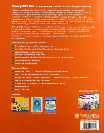 Primary Kid's Box 3 SB w/Song [KSIĄŻKA]