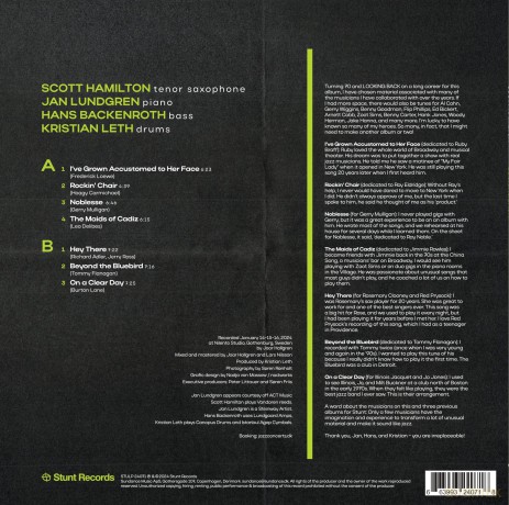 Scott Hamilton Quartet: Looking back [CD]