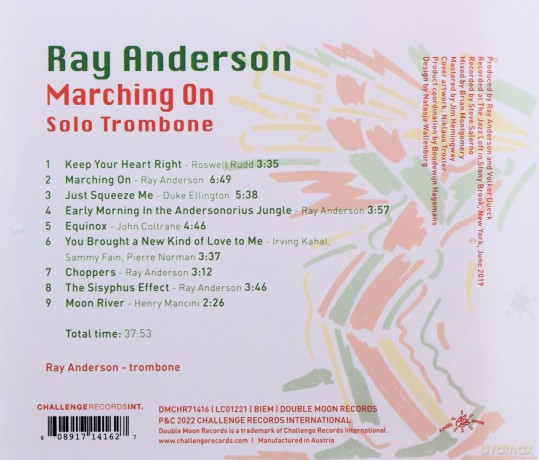 Ray Anderson: Marching On [CD]
