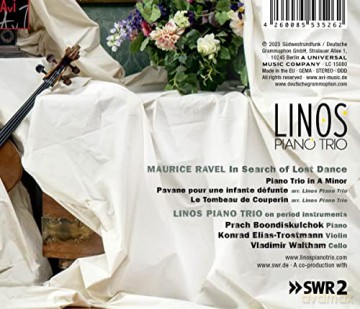 Linos Piano Trio: Maurice Ravel In Search of Lost Dance [CD]