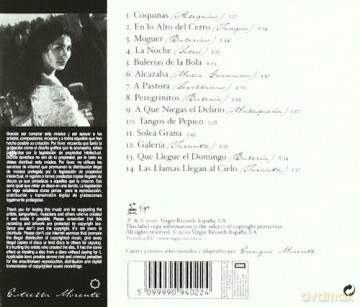 Estrella Morente: Mi Cante Y Un Poema [CD]