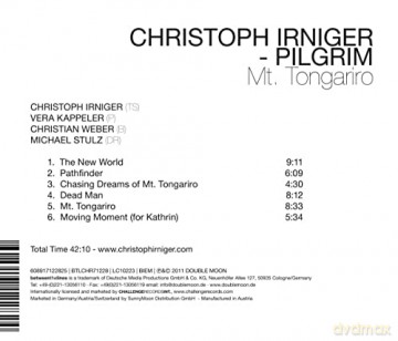 Christoph Irniger PILGRIM: Mt. Tongariro [CD]