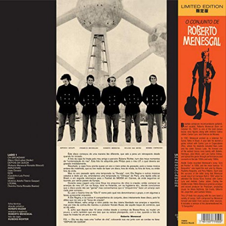 Roberto Menescal: O Conjunto De Roberto Menescal [Winyl]