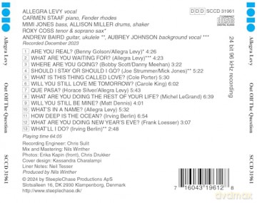 Allegra Levy: Out Of The Question [CD]