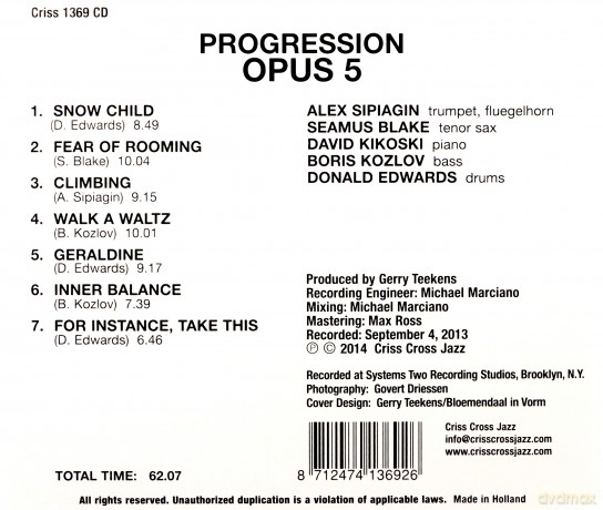 Opus 5: Progression [CD]