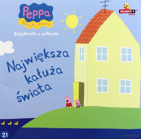 Świnka Peppa. Książeczki z półeczki - Największa Kałuża Świata [KSIĄŻKA]