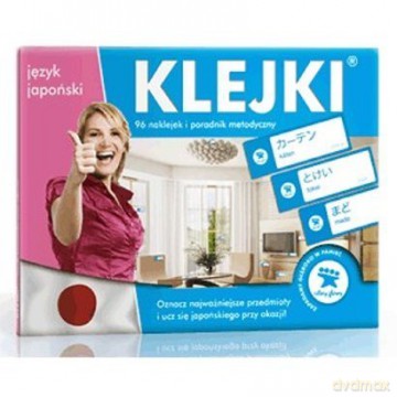 Japoński. Klejki [KSIĄŻKA]