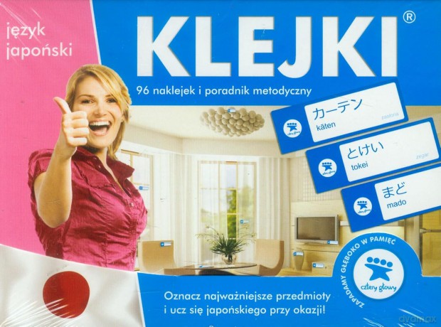 Japoński. Klejki [KSIĄŻKA]