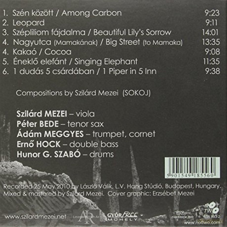 Szilard Mezei Quintet: Singing Elephant [CD]