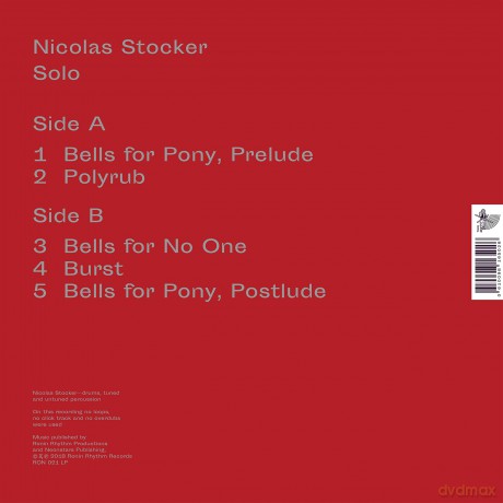 Nicolas Stocker: Solo [Winyl]