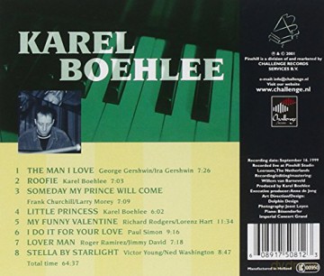 Karel Boehlee: Solo Piano Jazz At The Pinehill [CD]