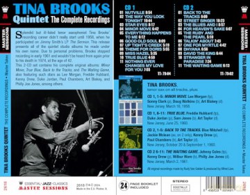 Tina Brooks Quintet: The Complete Recordings: Master Takes [2CD]