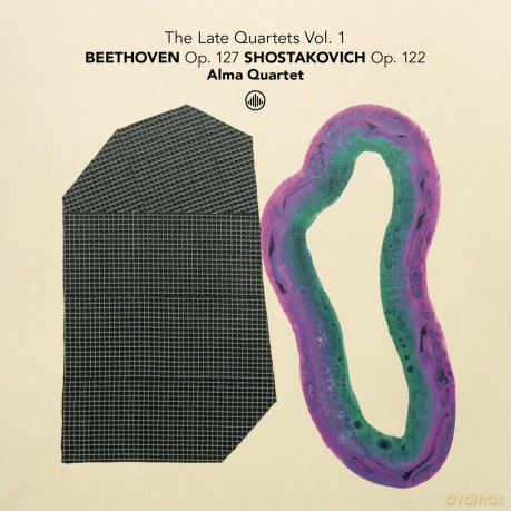 Alma Quartet: The Late Quartets Vol. 1 - Beethoven Op. 127, Shostakovich Op. 122 [CD]