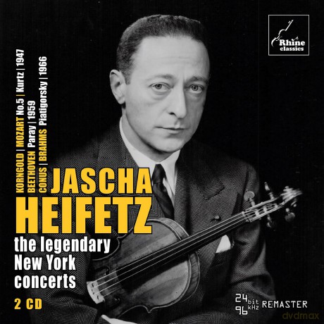 Jascha Heifetz: The Legendary New York Concerts [2CD]