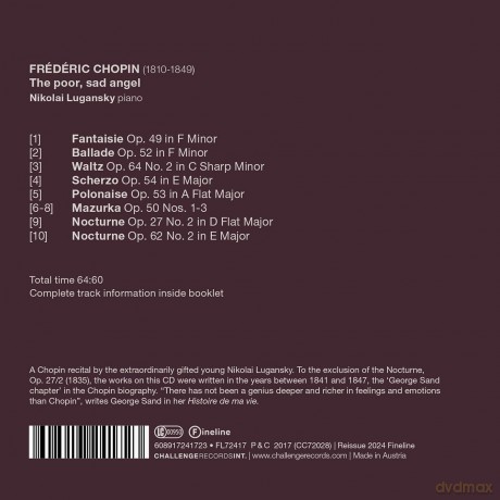Nikolai Lugansky: The poor, sad angel [CD]