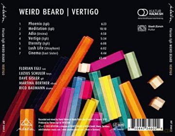 Florian Egli Weird Beard: Vertigo [CD]