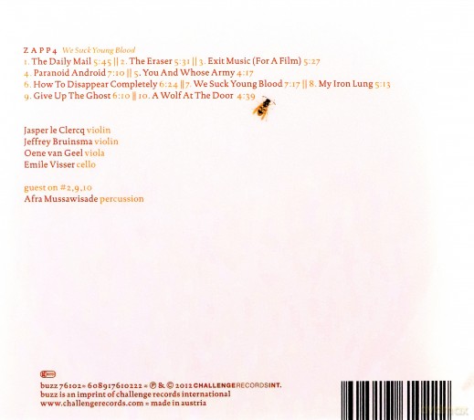 Zapp 4: We Suck Young Blood - The Radiohead Songbook [CD]