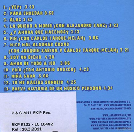 Jarabe De Palo: Y Ahora Que Hacemos [CD]