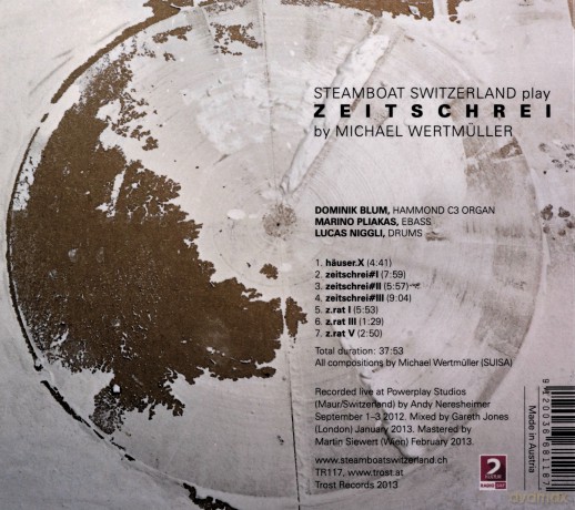 Steamboat Switzerland: Zeitschrei [CD]