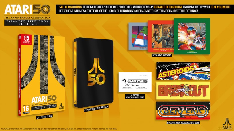 Atari 50: The Anniversary Celebration (Expanded Steelbook) [GRA SWITCH]