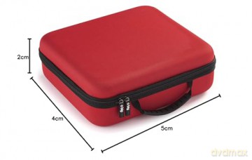 Bigben Storage Case Red Hard Case for Switch Including Docking Station Compatible with Switch Lite/OLED