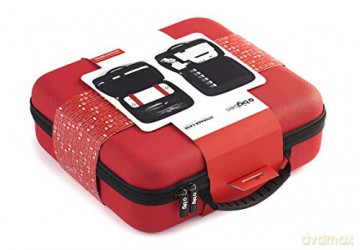 Bigben Storage Case Red Hard Case for Switch Including Docking Station Compatible with Switch Lite/OLED