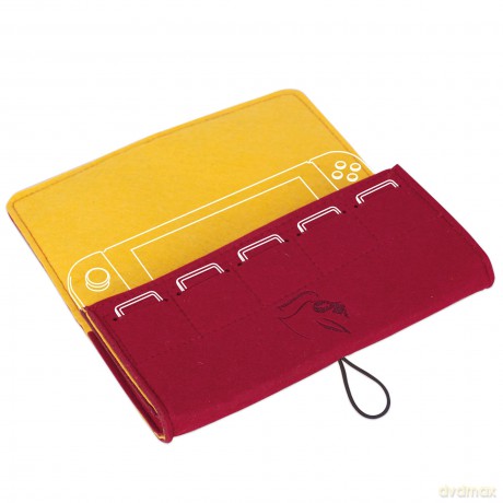 Harry Potter - Felt Pocket for Switch Gryffindor