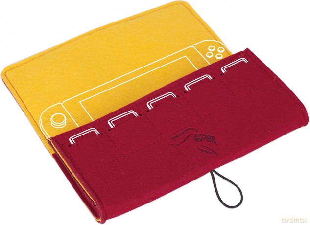Harry Potter - Felt Pocket for Switch Gryffindor
