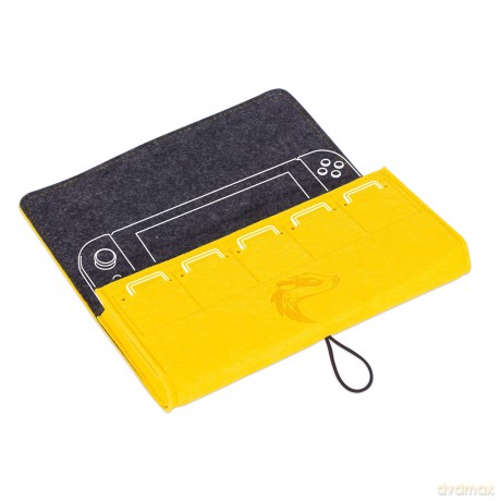 Harry Potter - Felt Pocket for Switch Hufflepuff