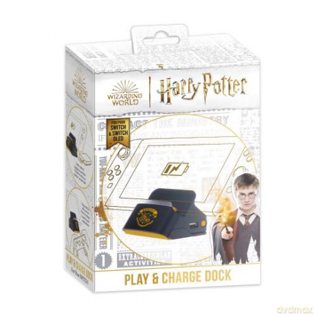 Harry Potter-Nintendo Switch-2 in 1 Dock and Stand-Black Hogwarts