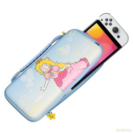 Hori Slim Tough Pouch (City Pop Peach) for Nintendo Switch