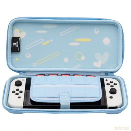 Hori Slim Tough Pouch (City Pop Peach) for Nintendo Switch