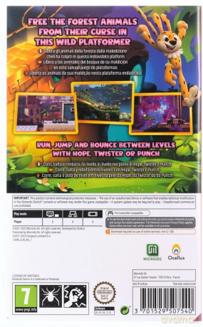 Marsupilami: Hoobadventure (Code in a Box) [GRA SWITCH]