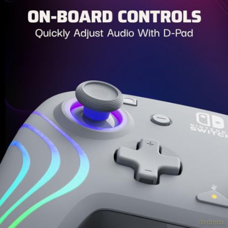 PDP Afterglow Wave Wired Controller Grey Switch