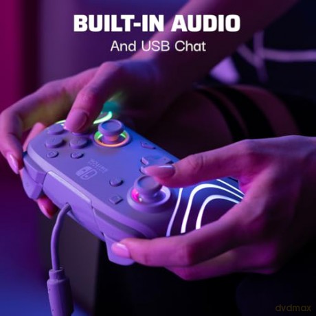 PDP Afterglow Wave Wired Controller Grey Switch