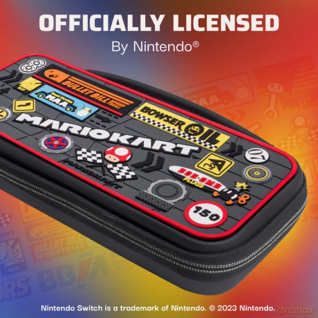 PDP Deluxe Travel Case Mario Kart Averts Licensed Switch