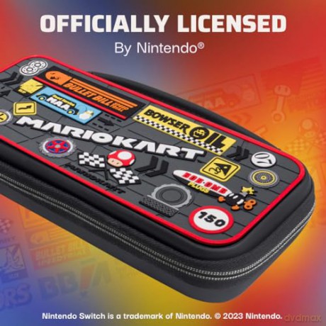 PDP Deluxe Travel Case Mario Kart Averts Licensed Switch