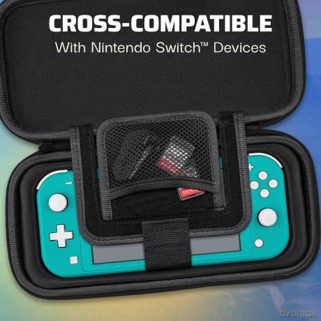 PDP Deluxe Travel Case Zelda Hyrule Blue Licensed Switch