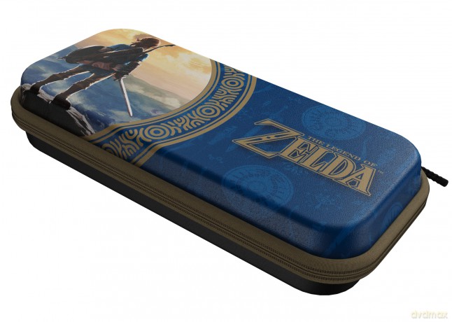 PDP Deluxe Travel Case Zelda Hyrule Blue Licensed Switch