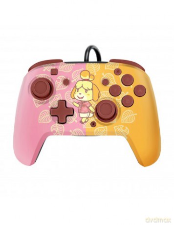 PDP Faceoff Deluxe Audio Wired Controller Isabelle Licensed Switch
