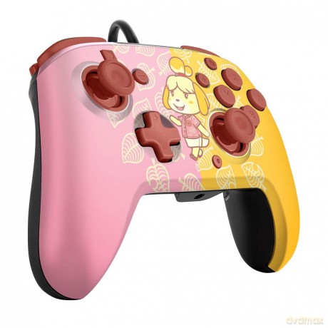 PDP Faceoff Deluxe Audio Wired Controller Isabelle Licensed Switch
