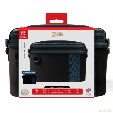 Walizka + etui PDP Overnight GLOW Case Sheikah Shoot (Pull-n-Go) Switch