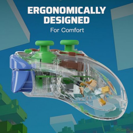 PDP REALMz - Wireless Controller - Minecraft Forest Biome