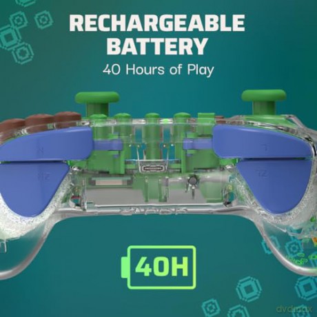 PDP REALMz - Wireless Controller - Minecraft Forest Biome