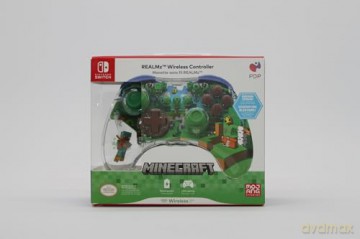 PDP REALMz - Wireless Controller - Minecraft Forest Biome