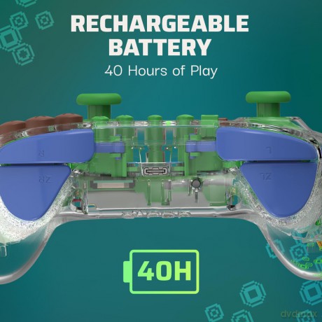 PDP REALMz - Wireless Controller - Minecraft Forest Biome