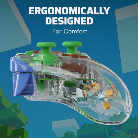 PDP REALMz - Wireless Controller - Minecraft Forest Biome