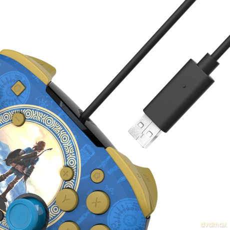 PDP Rematch Wired controller - Zelda Hyrule Blue