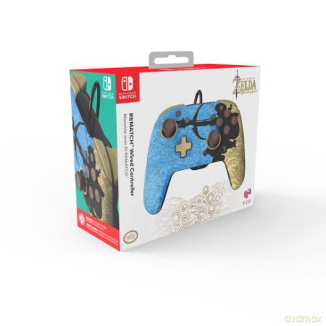 PDP Rematch Wired Controller Ancient Arrows Licensed Switch
